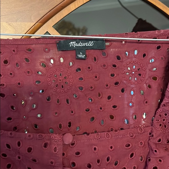 Madewell Eyelet Top - Picture 2 of 3